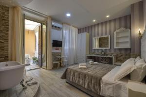 TV a/nebo společenská místnost v ubytování Vatican Nausicaa