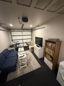 Χώρος καθιστικού στο Casa Miguelle a Private 1br mini house