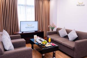 Χώρος καθιστικού στο Muong Thanh Thanh Nien Vinh