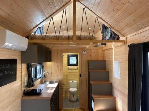 Koupelna v ubytování Italy Farm Stay by Tiny Away