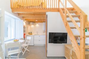 Η κουζίνα ή μικρή κουζίνα στο Casa Das Batatas