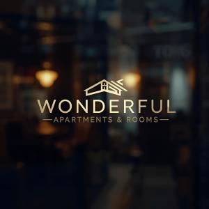 Chứng chỉ, giải thưởng, bảng hiệu hoặc các tài liệu khác trưng bày tại Wonderful Apartments & Rooms
