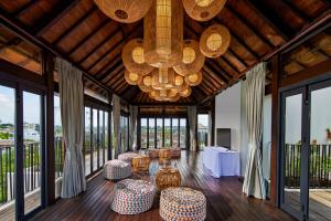 Balkón nebo terasa v ubytování Aahana Village Bali