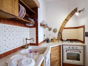 Køkken eller tekøkken på The Nest Il Giglio Rapolano Terme + 38 billeder