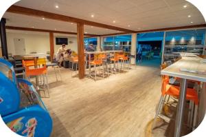 Restaurace v ubytování Camping - Parc aquatique - eeiccd