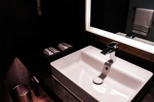 Koupelna v ubytování Yan'an Wanda Meihua Hotel + 16 fotografií