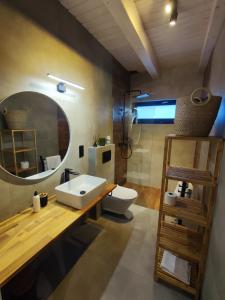 Et badeværelse på Villa Panorama