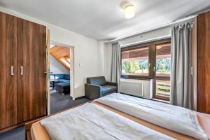 Voodi või voodid majutusasutuse Penzión VODÁR toas