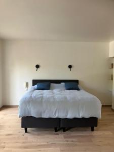 Ένα ή περισσότερα κρεβάτια σε δωμάτιο στο RS10 One-Bedroom Apartment