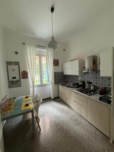 Kuchyň nebo kuchyňský kout v ubytování Classic home