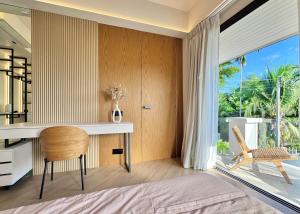 Voodi või voodid majutusasutuse Central Luxury 3 Bed Pool Villa toas +19 fotot