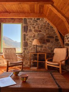 Posezení v ubytování Grange Mary