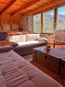 Posezení v ubytování Grange Mary