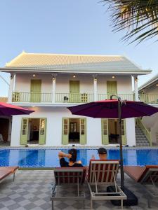 Μπαλκόνι ή βεράντα στο White Elephant Hostel