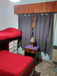 Postel nebo postele na pokoji v ubytování Alquiler de Casa en La Falda