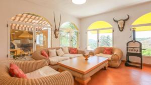 Posezení v ubytování Finca Jaralta Carmen by Ruralidays