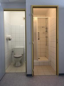 Koupelna v ubytování La Chaume