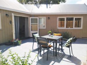 Bygningen som feriehuset ligger i