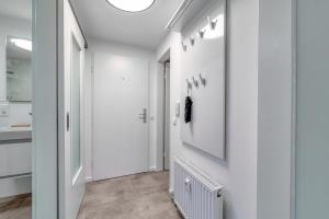 Koupelna v ubytování Feel-good apartment with balcony - quiet and central