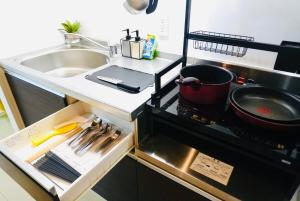 Köök või kööginurk majutusasutuses Trh Sophia +54 fotot