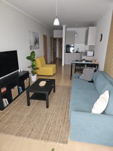 TV a/nebo společenská místnost v ubytování VB City Apartment