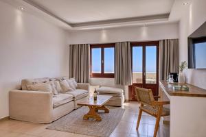 Χώρος καθιστικού στο Splendour Hotel and Suites