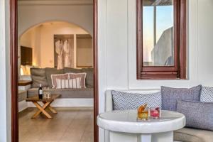 Χώρος καθιστικού στο Splendour Hotel and Suites