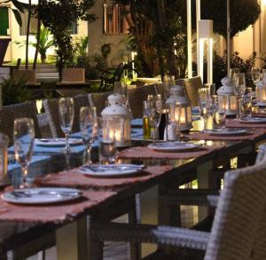 Εστιατόριο ή άλλο μέρος για φαγητό στο Villa das Mangas Garden Hotel