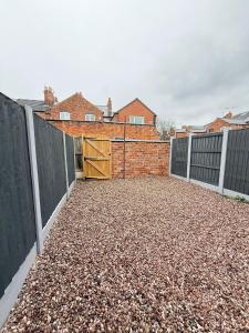 Bygningen som feriehuset ligger i