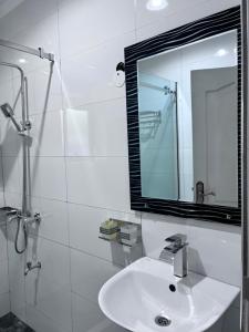 Koupelna v ubytování J&S Suites