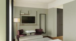 Μια τηλεόραση ή/και κέντρο ψυχαγωγίας στο Honest Hotel Granada