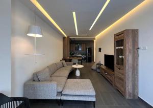 TV a/nebo společenská místnost v ubytování MoscoW