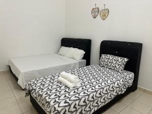 Postel nebo postele na pokoji v ubytování Single Storey 3R2B walk to Restaurant & Shop at PD by MAISON