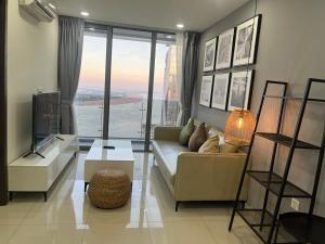 Istumisnurk majutusasutuses The Peak Residence Service Apt By Hayden