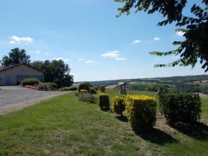 a row of hedges on the side of a road at Gîte Communal "Ecole" in Montain +13 photos