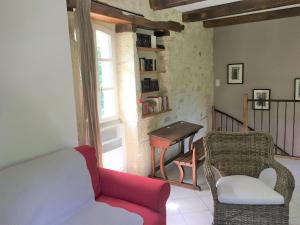 Posezení v ubytování Le Moulin du Pont de Matar