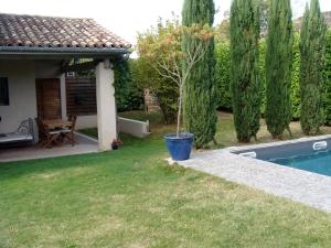 Πισίνα στο ή κοντά στο Gîte "Le Ramounel"