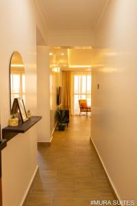 Posezení v ubytování Mura Suites