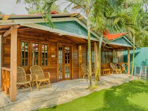 Το κτήριο όπου στεγάζεται  το θέρετρο