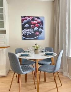 Posezení v ubytování GRYF EXCLUSIVE Apartments In OLD TOWN