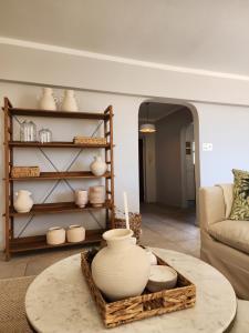 Χώρος καθιστικού στο Sandy Lodge 201