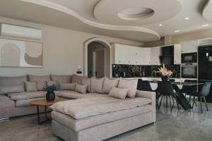 Posezení v ubytování Mat Luxury Villa