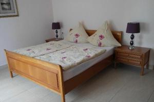 Una cama o camas en una habitación de Casa Zahora