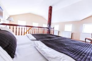 Rúm í herbergi á Spa Hotel Panorama