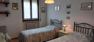 Ένα ή περισσότερα κρεβάτια σε δωμάτιο στο Wohnung In Gemütlichem Kleinen Bauernhaus +32 φωτογραφίες