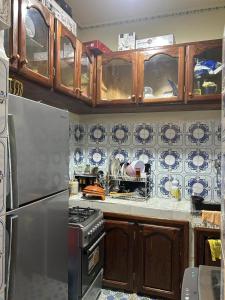 Köök või kööginurk majutusasutuses Chambre Ez