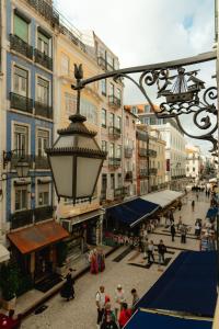 Vista general de Lisboa o vista desde el hotel