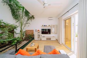 TV/trung tâm giải trí tại Sunset Villa Kidoti