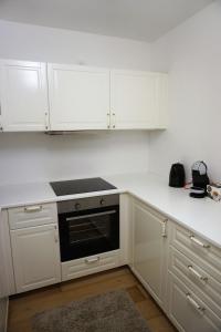 Köök või kööginurk majutusasutuses Ferienwohnung Design Chalet In Bad Kleinkirchheim