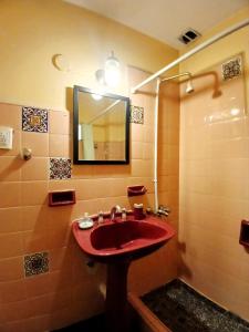 Phòng tắm tại Horacio Mendoza City Apartment
